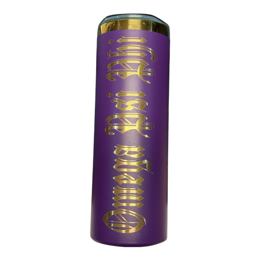 Tumbler-OPP Spelled out Laser Engraved 20oz