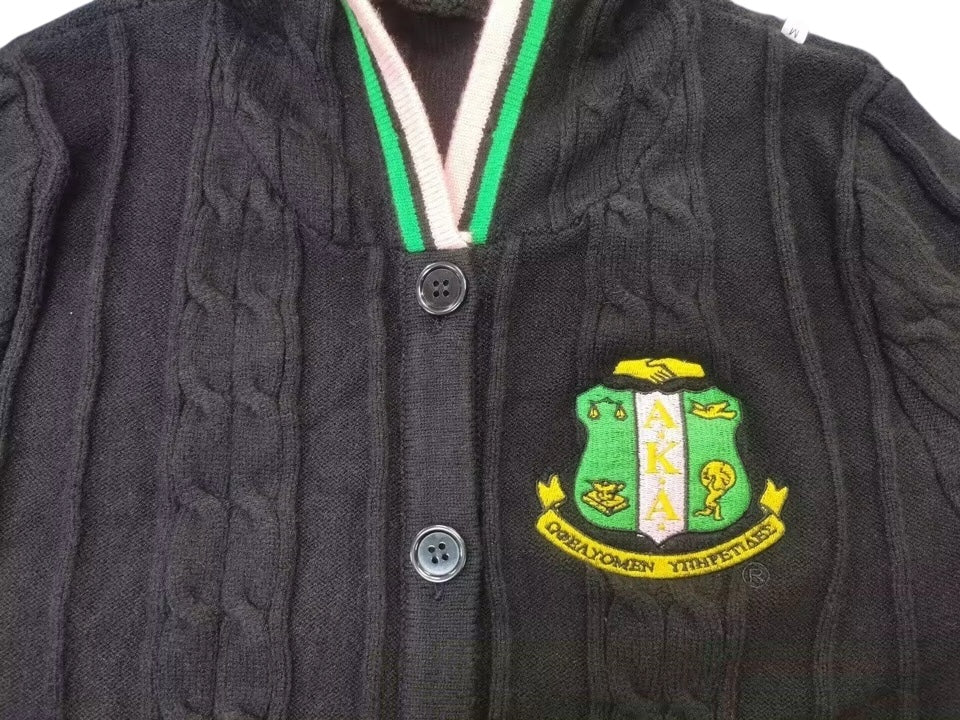 Sweater-AKA Cable Knit Hooded