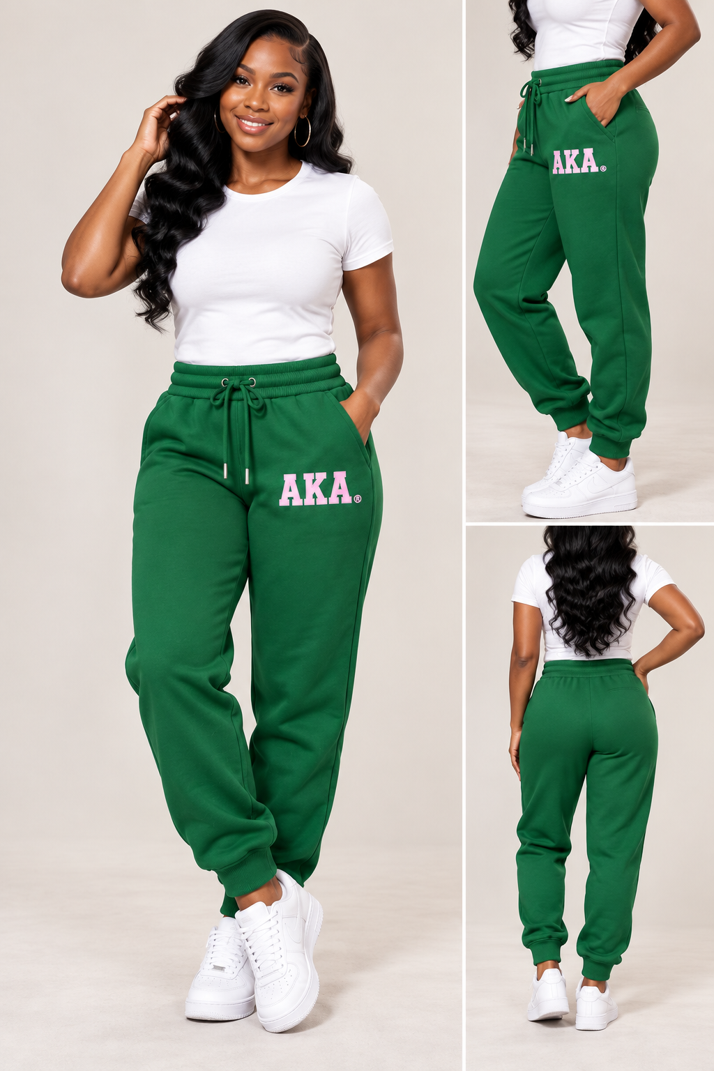 Joggers-AKA Green