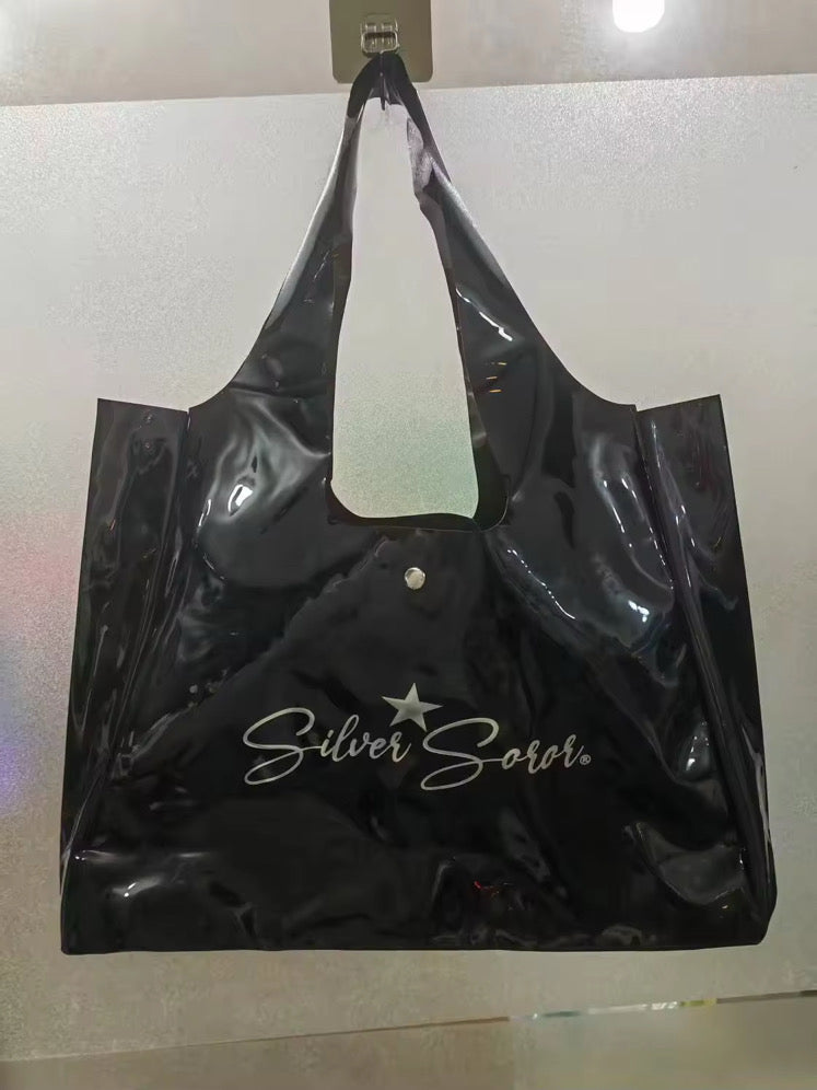 Bag-Silver Soror Clear Black