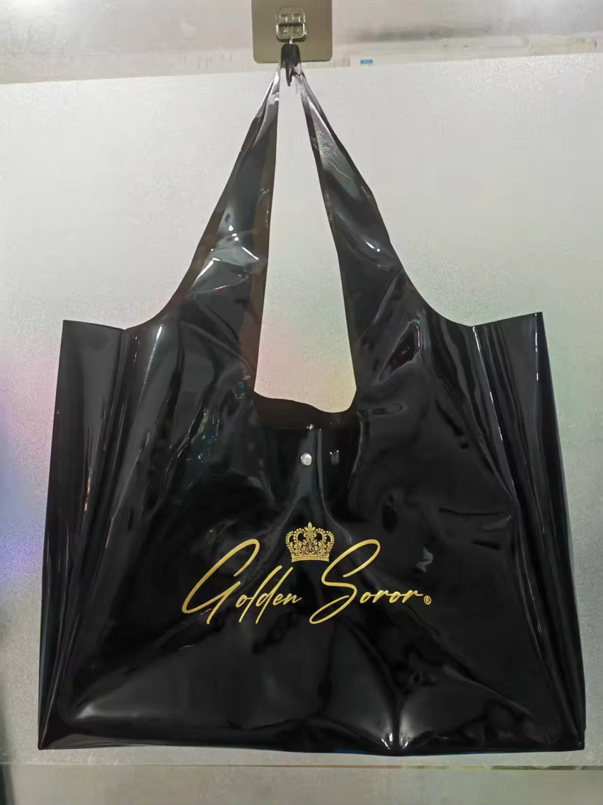 Bag-Golden Soror Clear Black