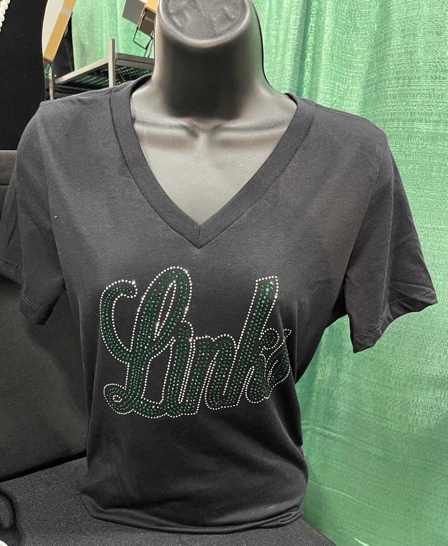 Links Rhinestone Tshirt