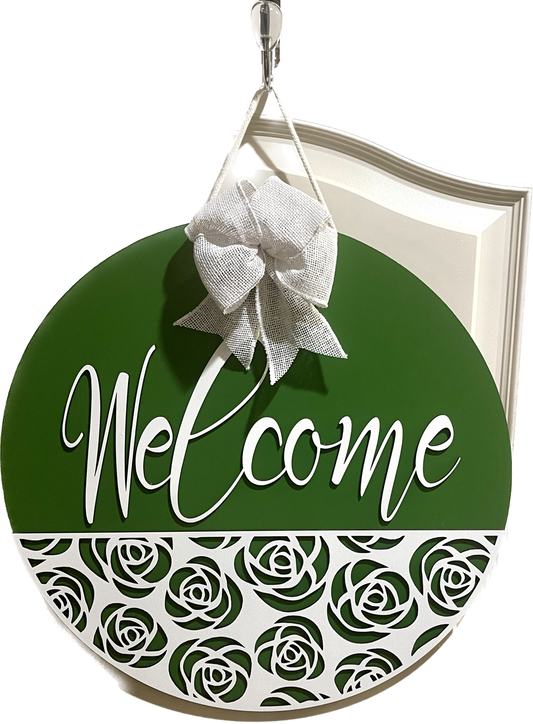 Welcome Door Sign-LINK