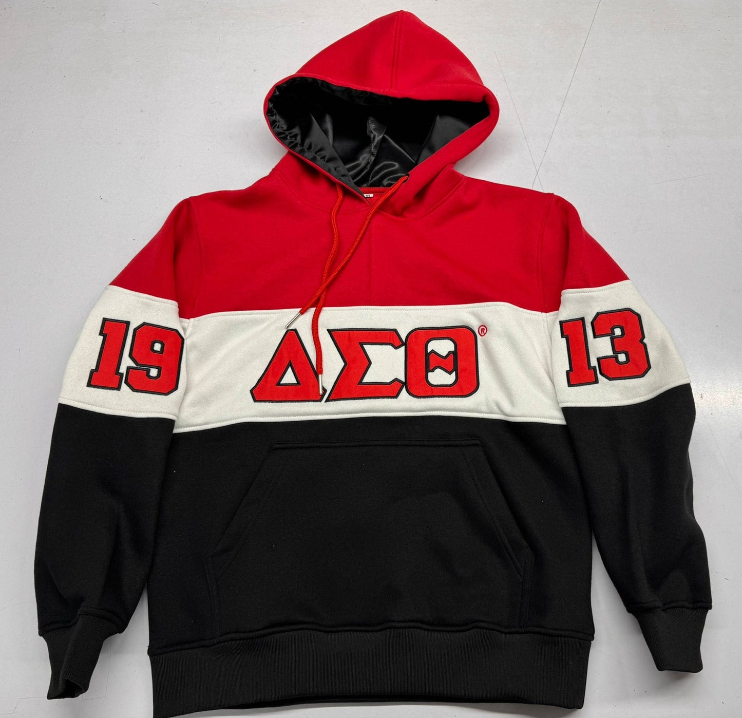 Sweatshirt-Satin Lined Hoodie DST
