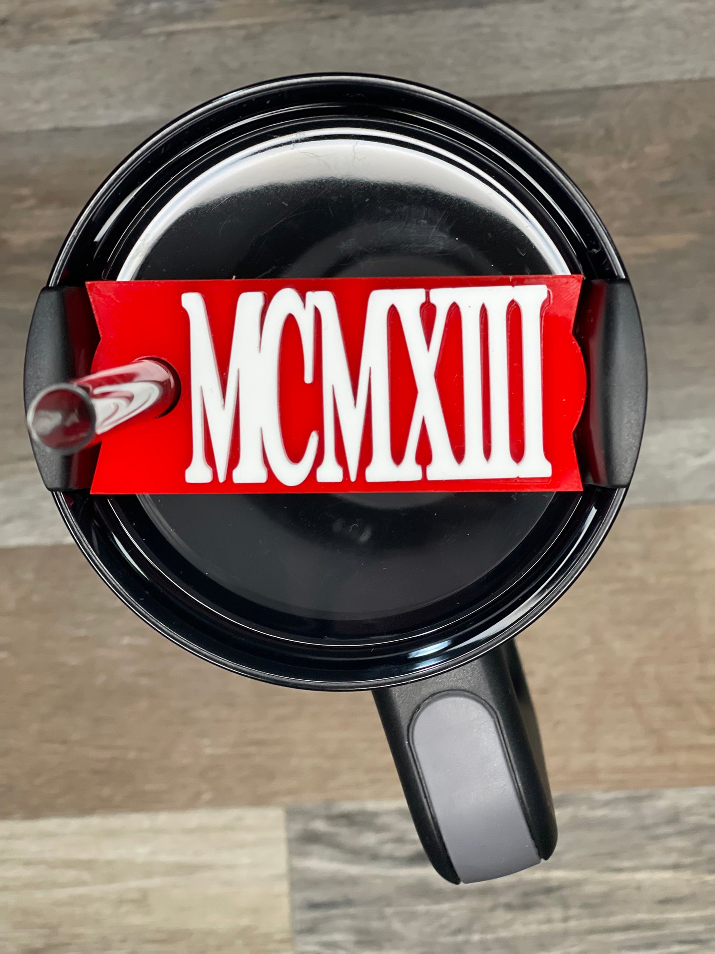 Tumbler Topper-DST Roman Numerals