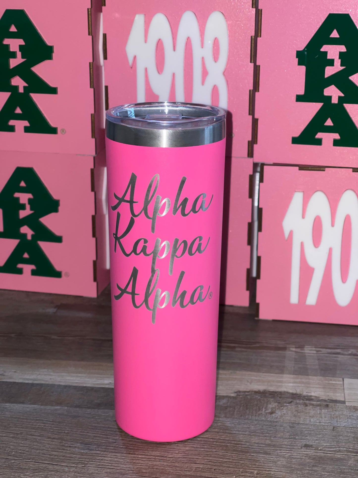 Tumbler-AKA(spelled out) Laser Engraved