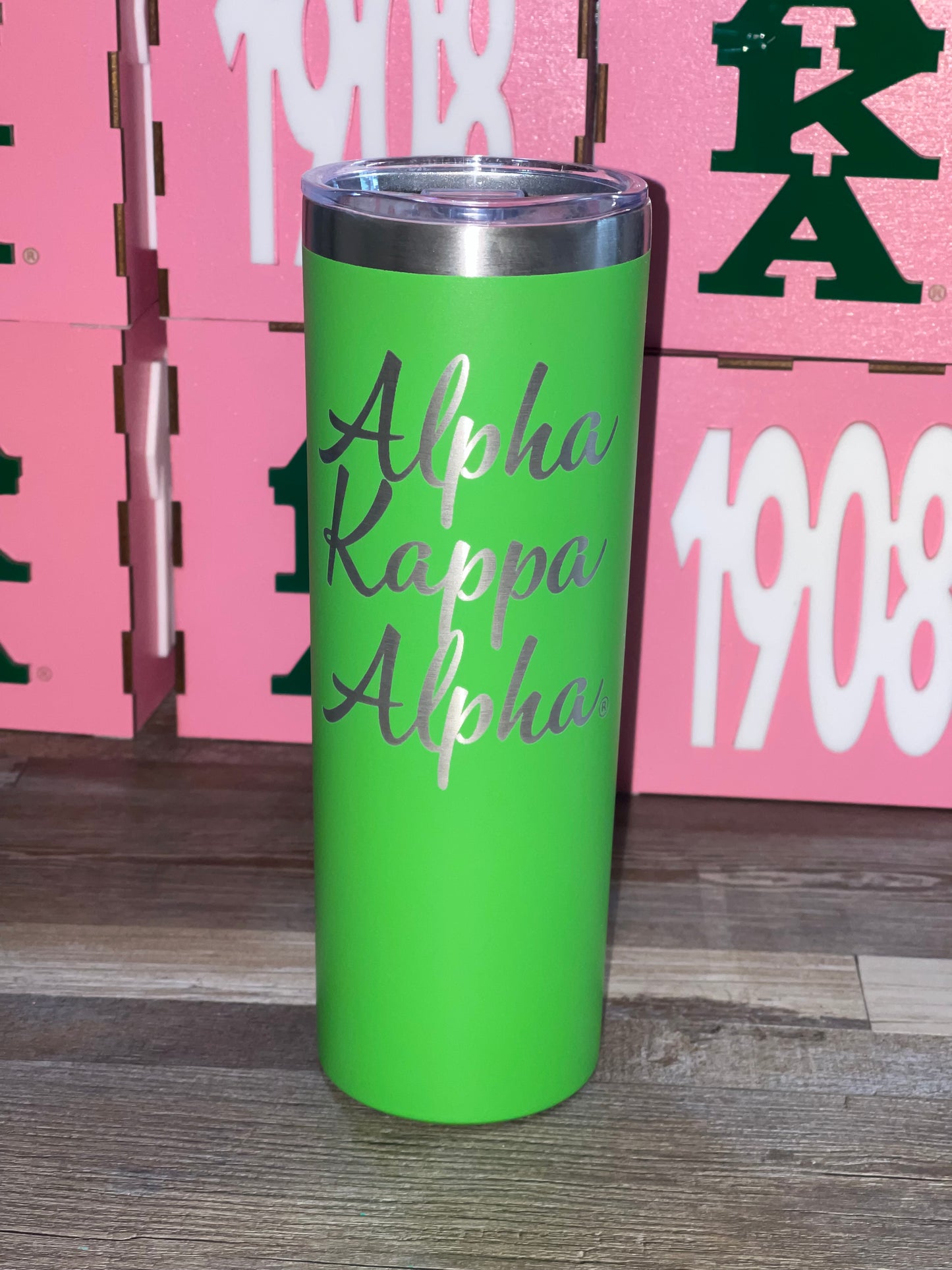 Tumbler-AKA(spelled out) Laser Engraved