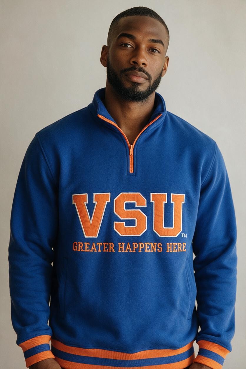 Sweatshirt-VSU Qtr Zip Unisex
