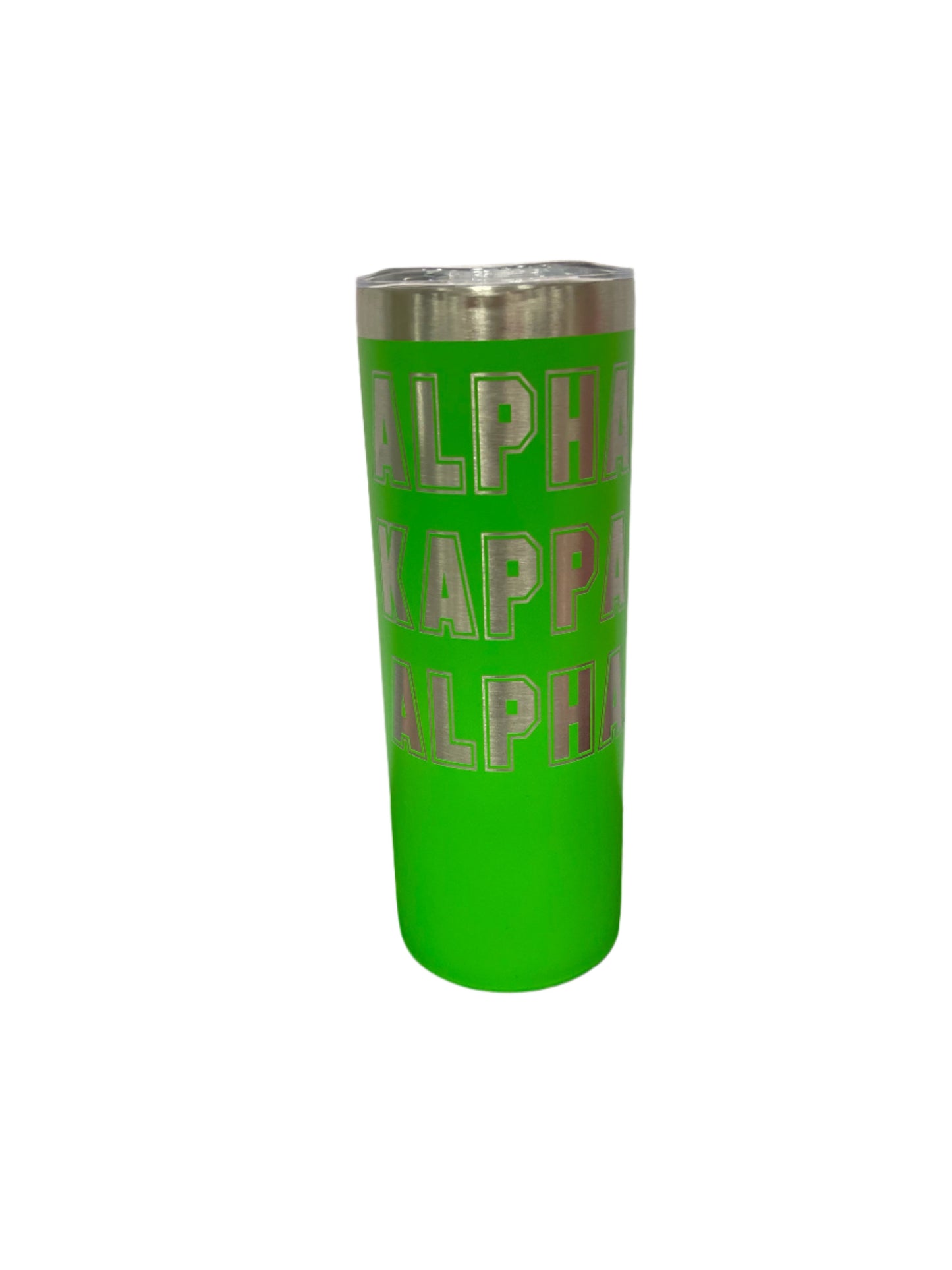 Tumbler-AKA College Font Laser Engraved