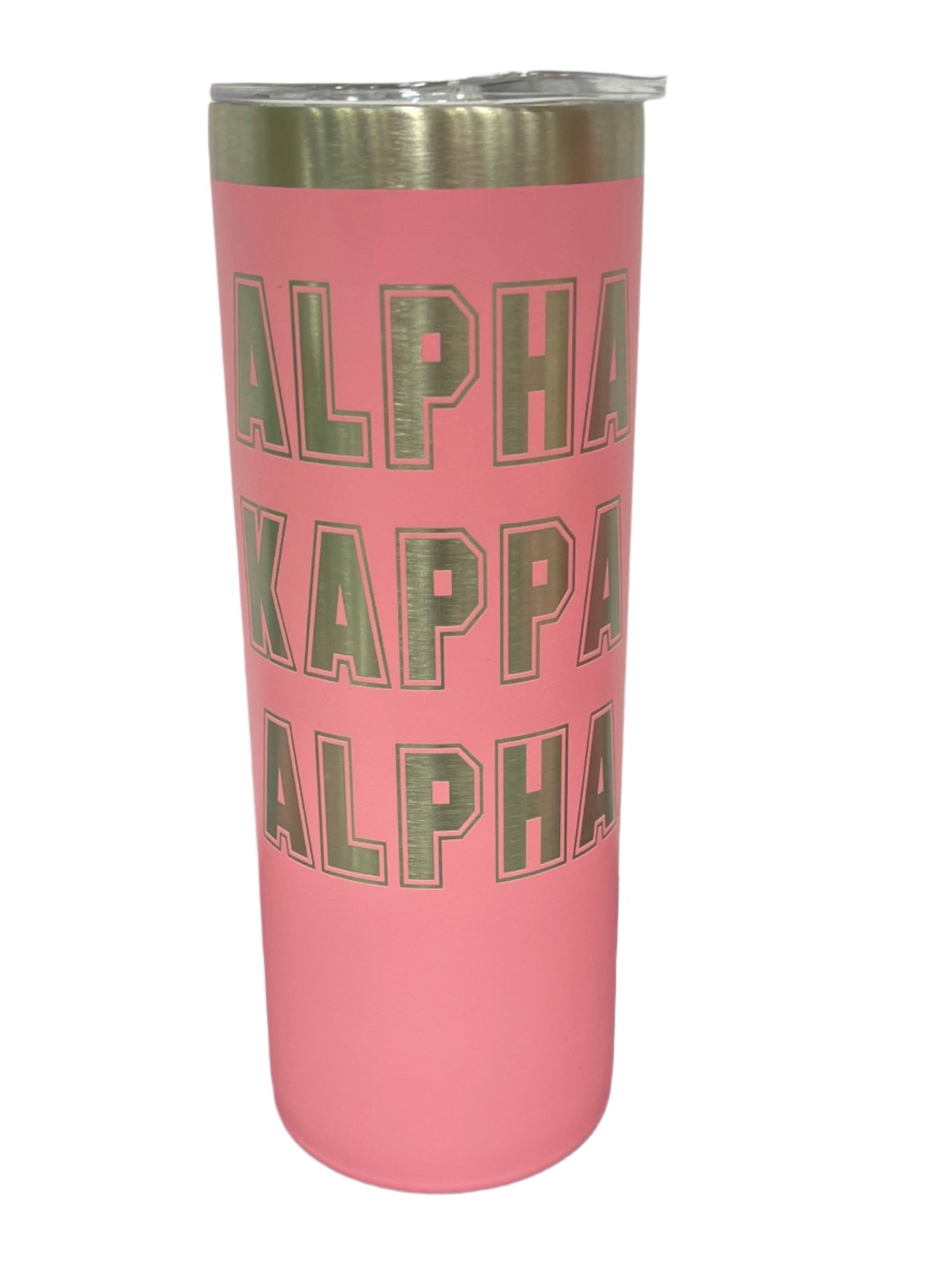 Tumbler-AKA College Font Laser Engraved