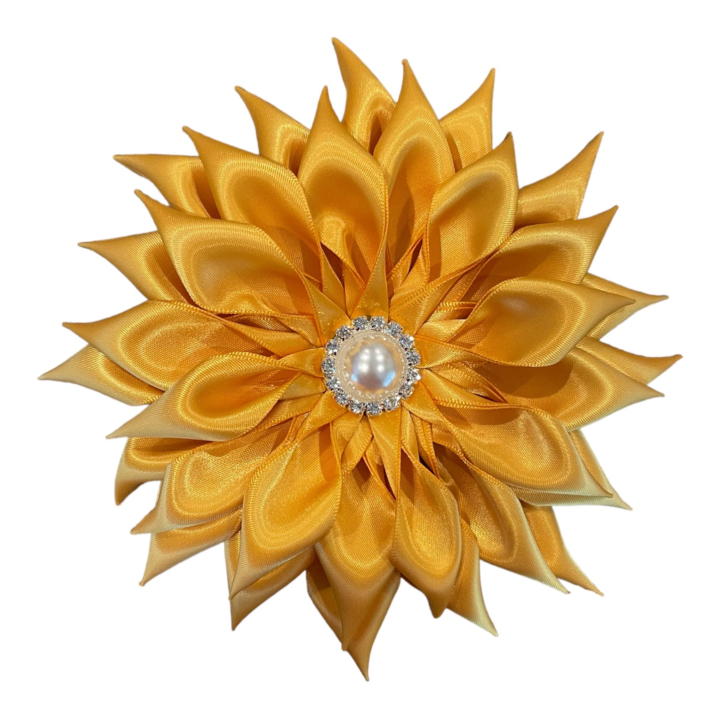 Brooch-Satin Gold