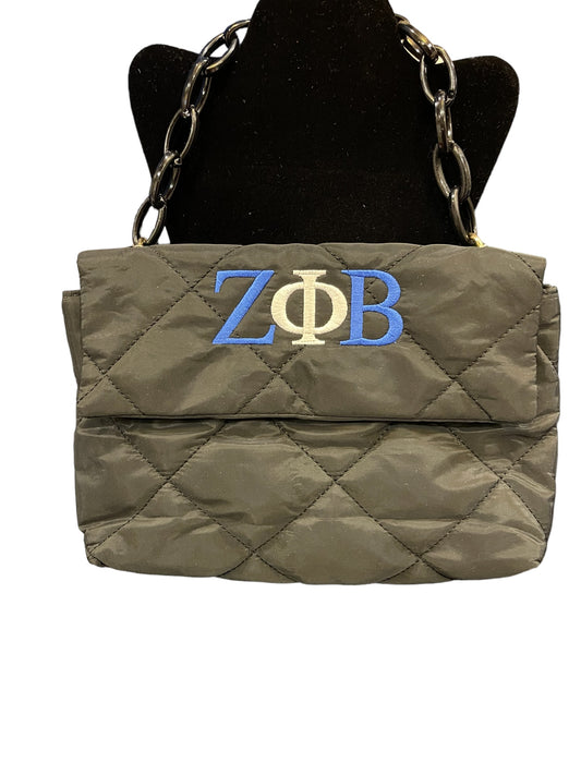 Bag-ZPB Quilted Flap Bag