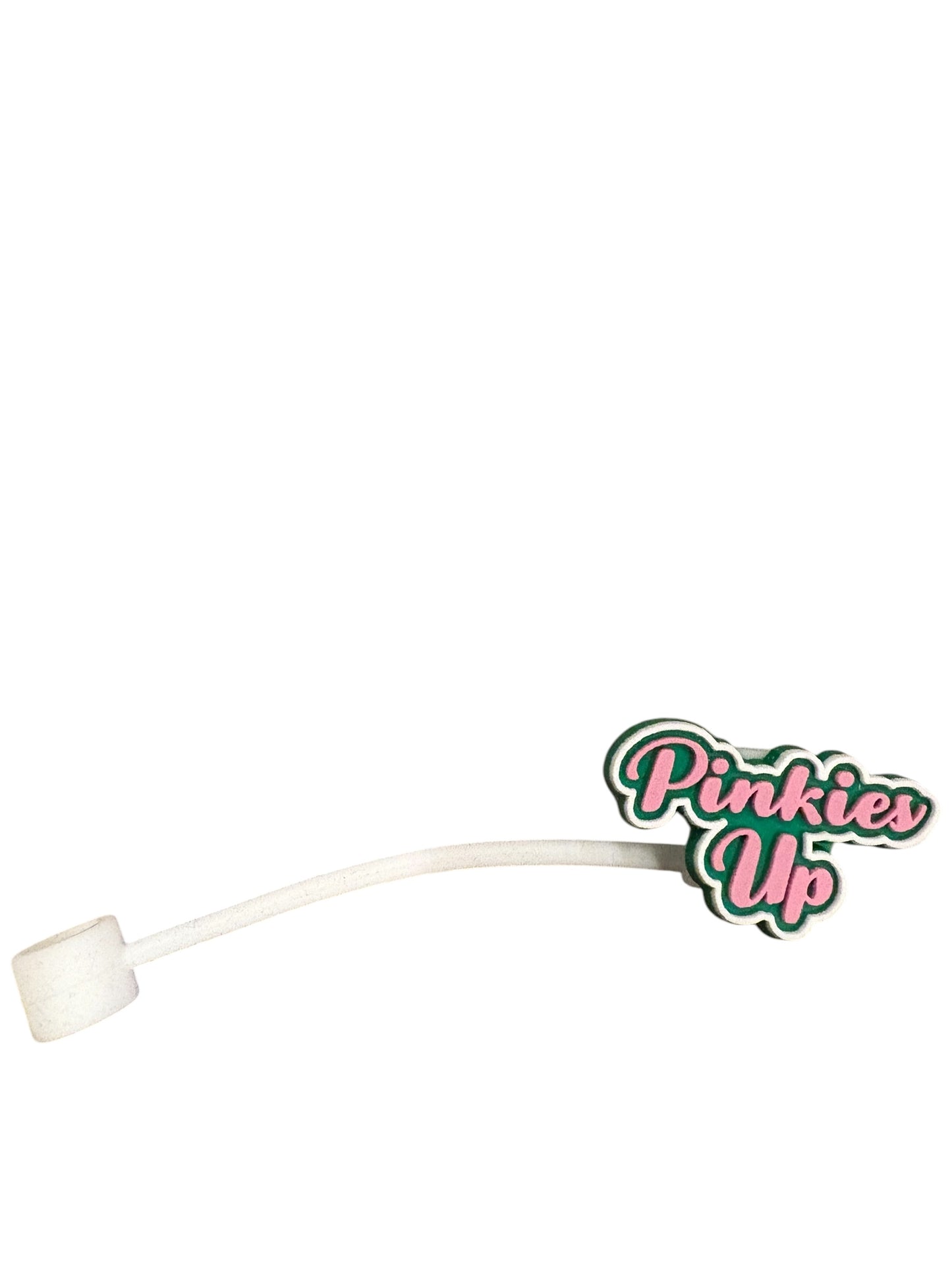 Straw Topper-AKA Pinkies Up