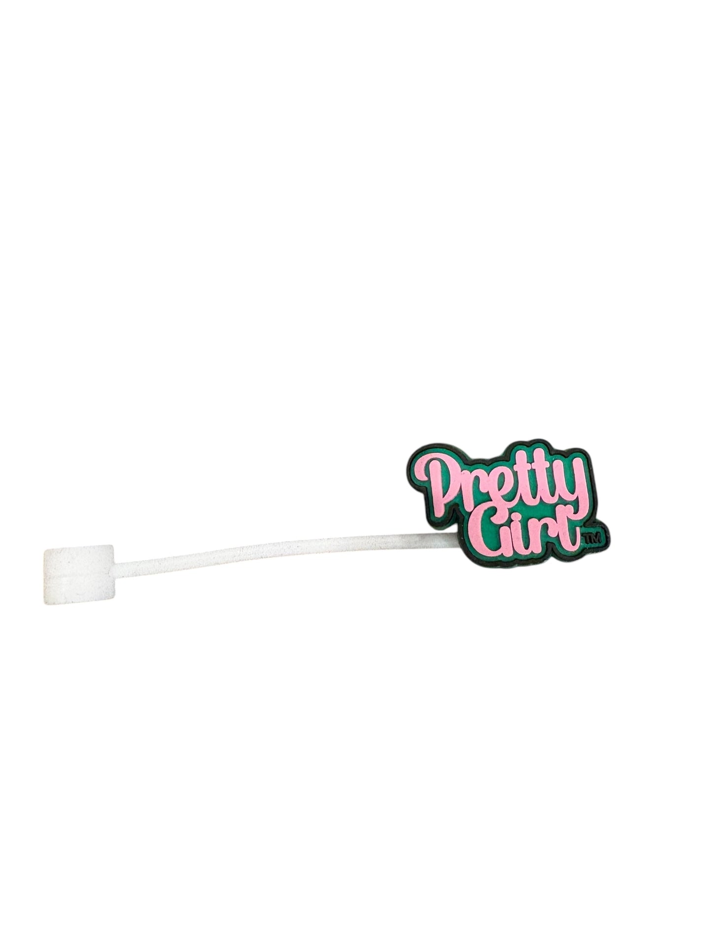 Straw Topper- pretty girl