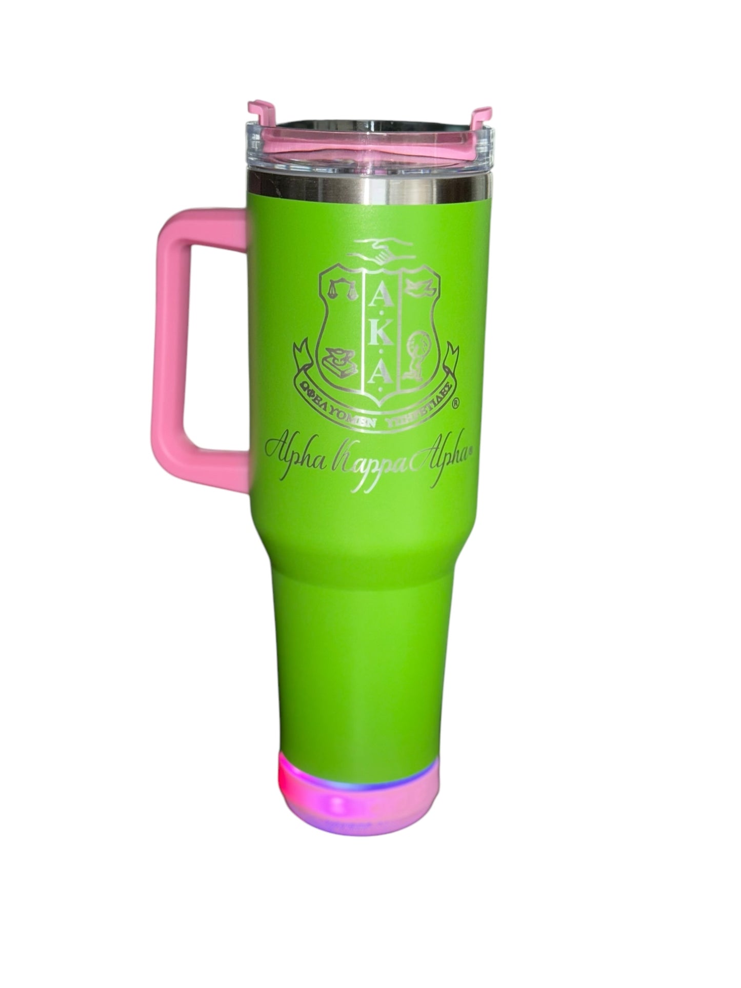 Tumbler-AKA Shield Laser Engraved Speaker Tumbler