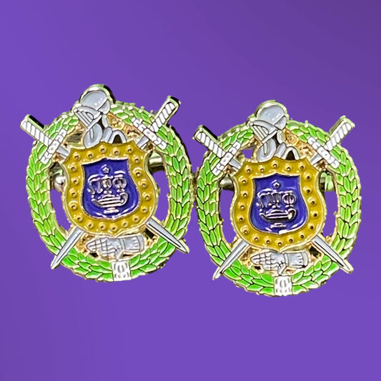 Cuff Links-OPP Shield Cuff Links
