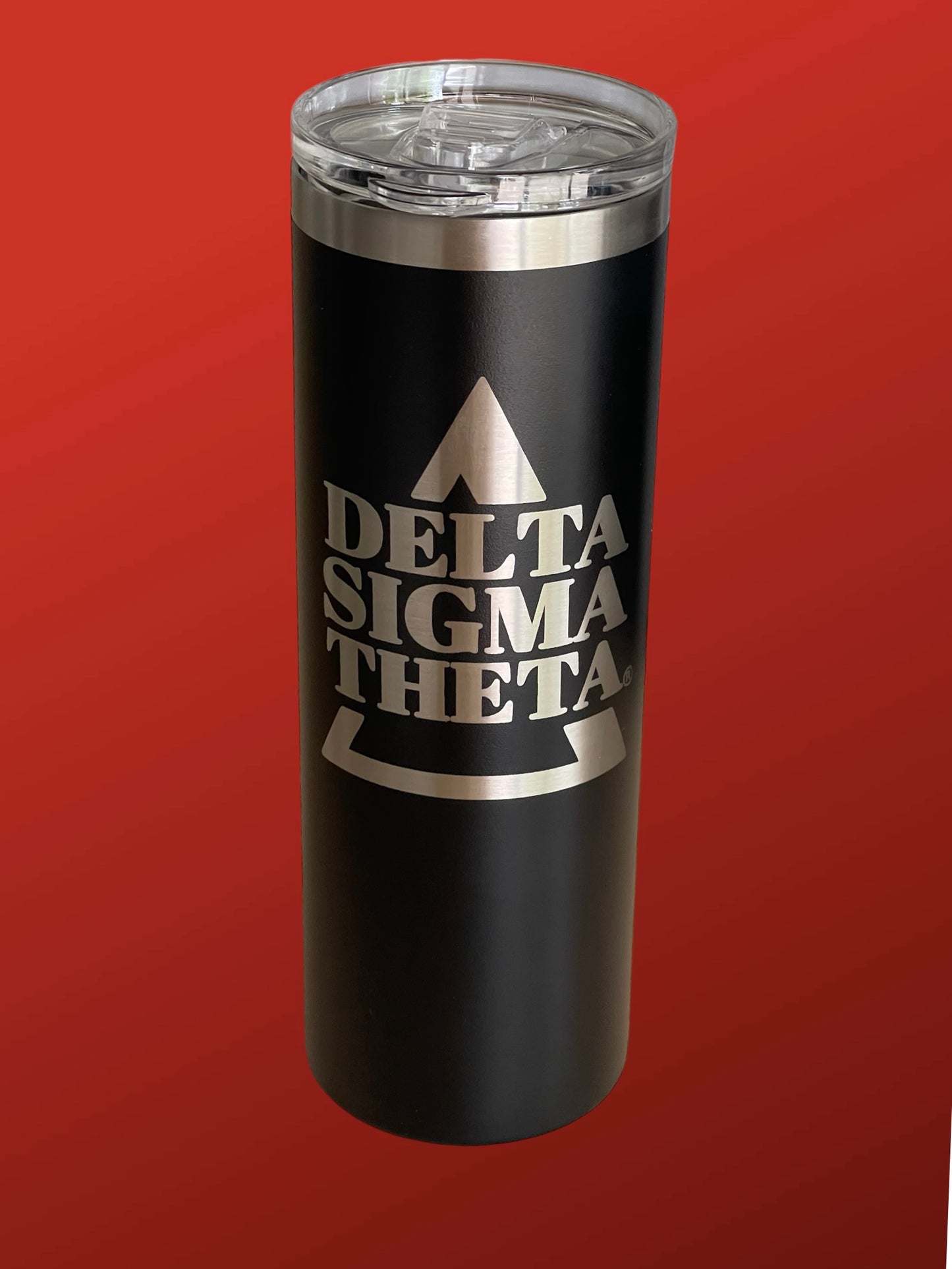 Tumbler-DST Triangle Laser Engraved