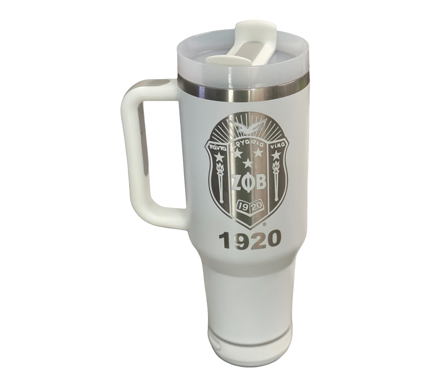 Tumbler-ZPB Shield Laser Engraved Speaker Tumber