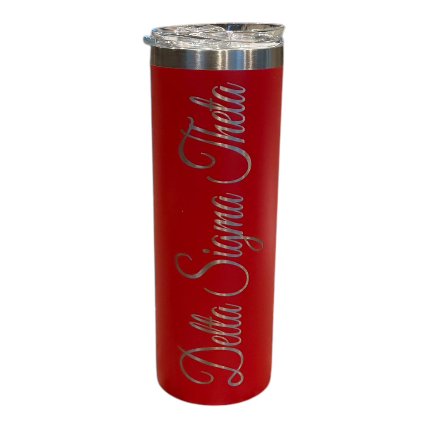 Tumbler-DST(spelled out) Laser Engraved