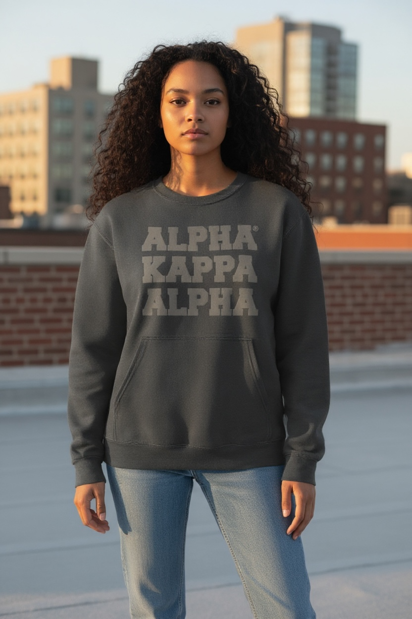 Sweatshirt-AKA Spelled Out