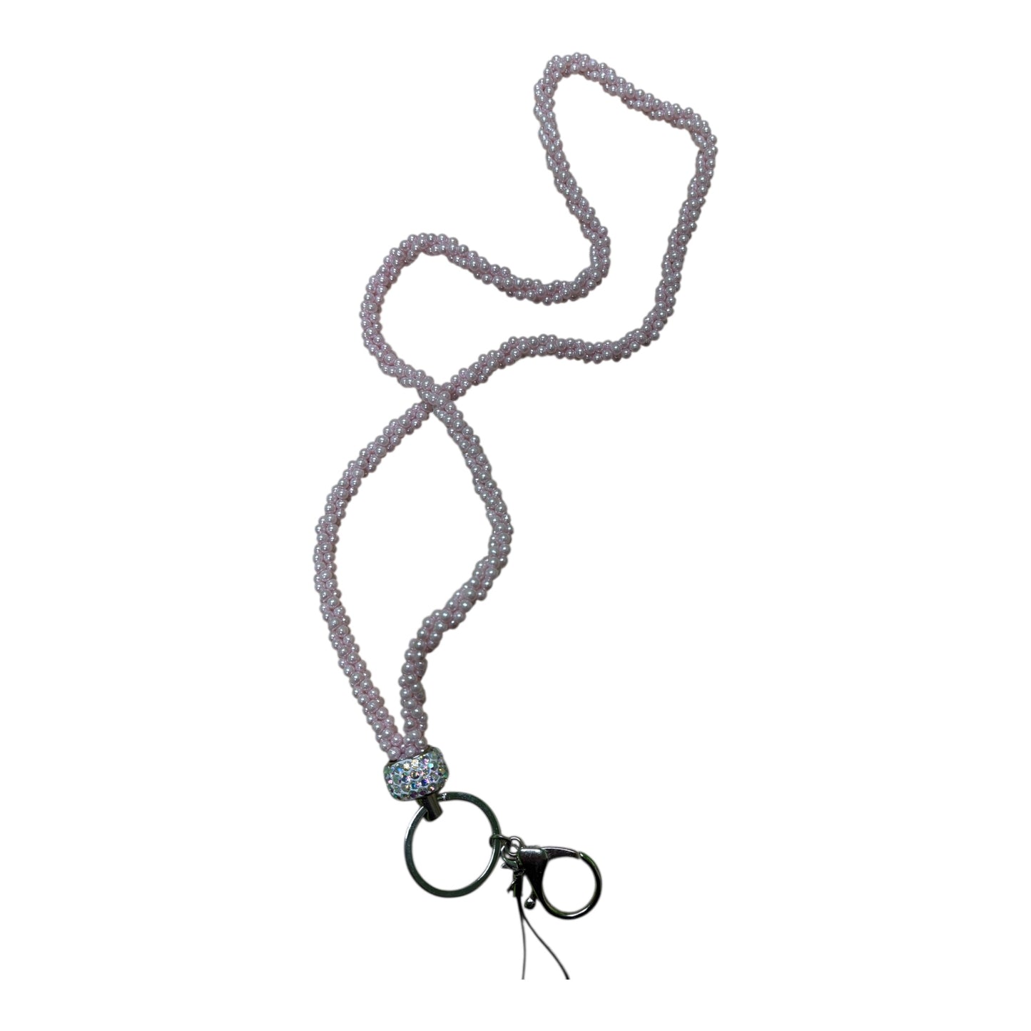 Pink Pearl Lanyard