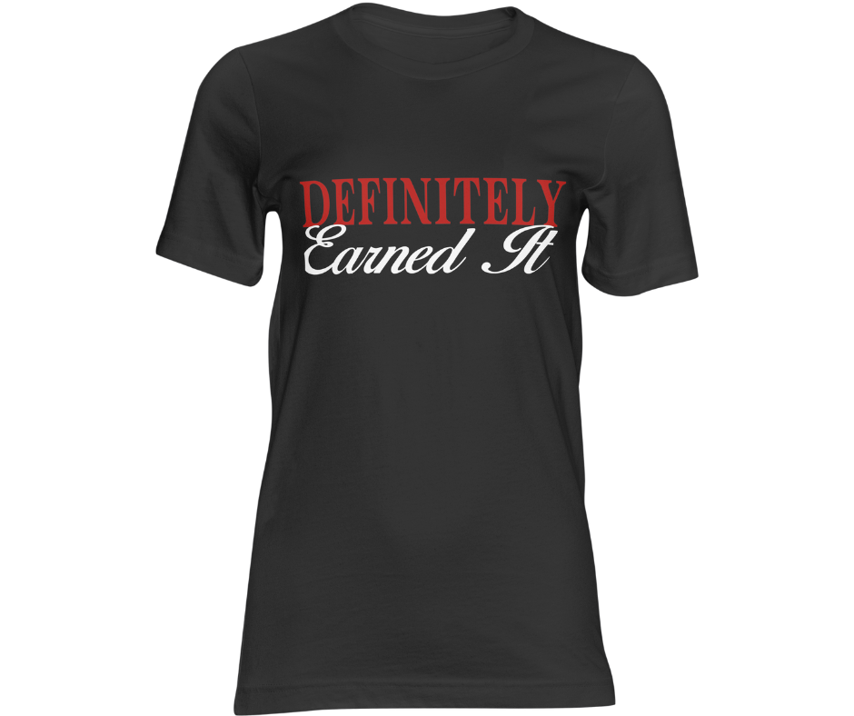 T-Shirt-DEI Red & White