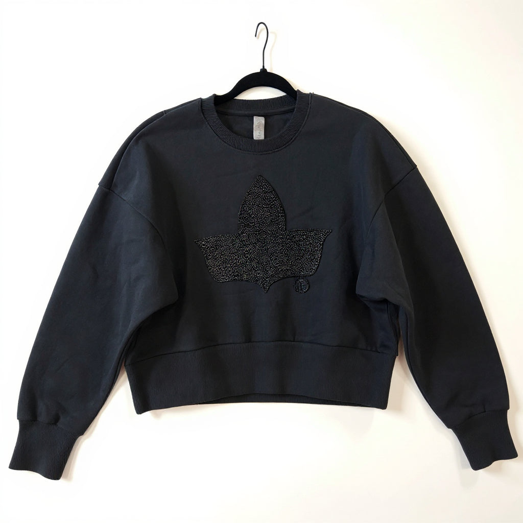 Sweatshirt-Ivy Pearl Black