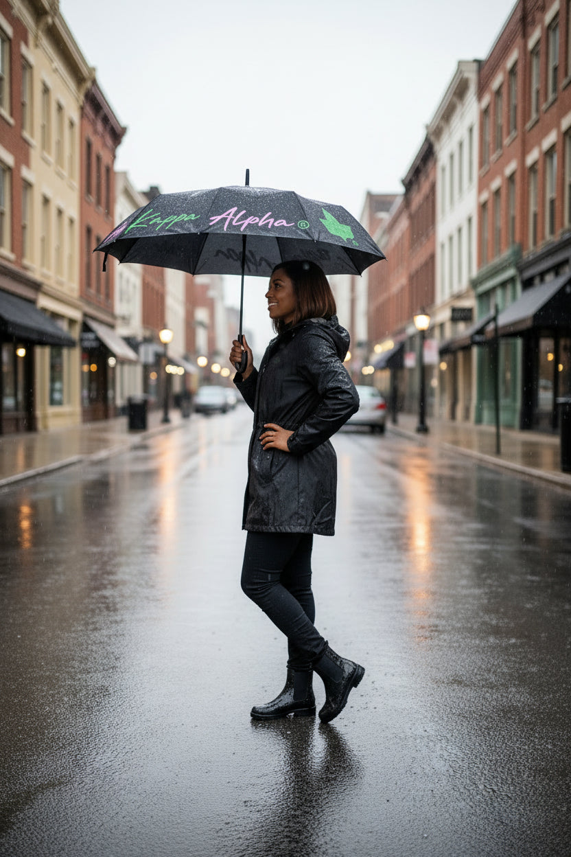 UMBRELLA-AKA Spelled out Black