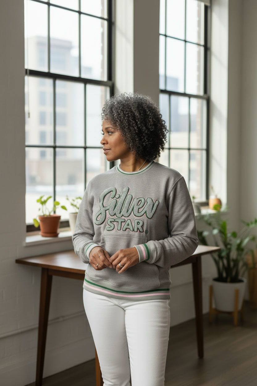 Sweatshirt-Silver Star