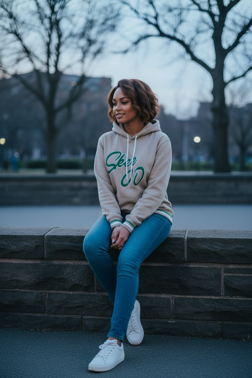 Sweatshirt-Skee Wee Satin Lined Hoodie