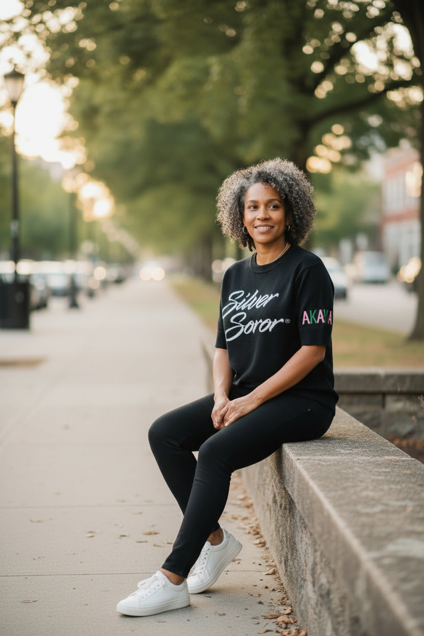 Sweater-AKA Silver Soror