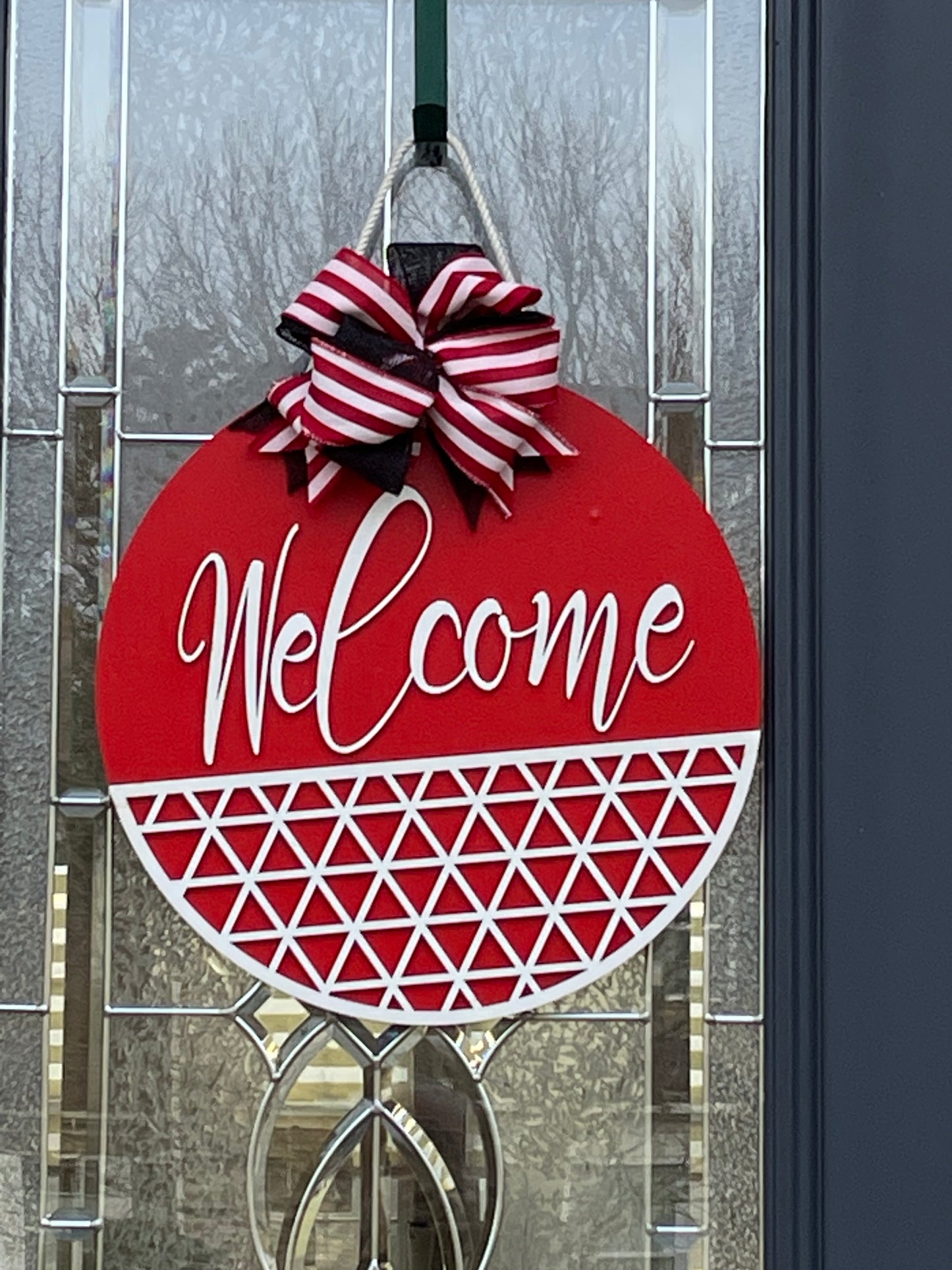 Welcome Door SIgn-DST