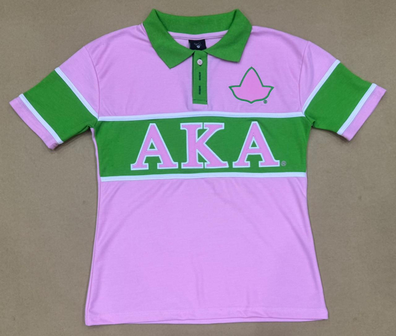 Polo Shirt-AKA Pink