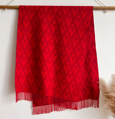 Shawl-Red