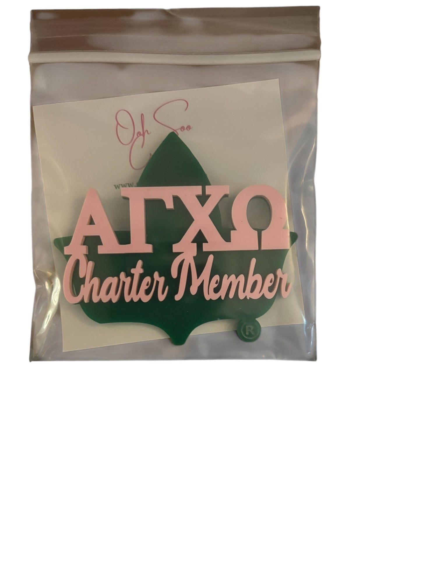Alpha Gamma Chi Omega-Ivy Pin