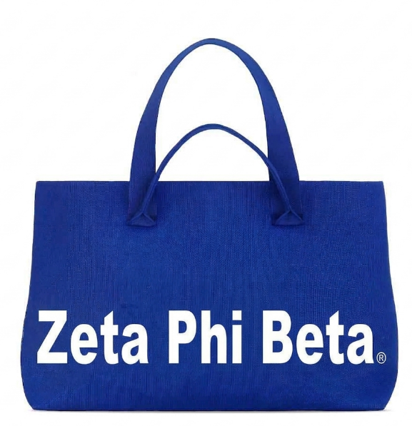 Bag-Zeta Phi Beta Knit Tote