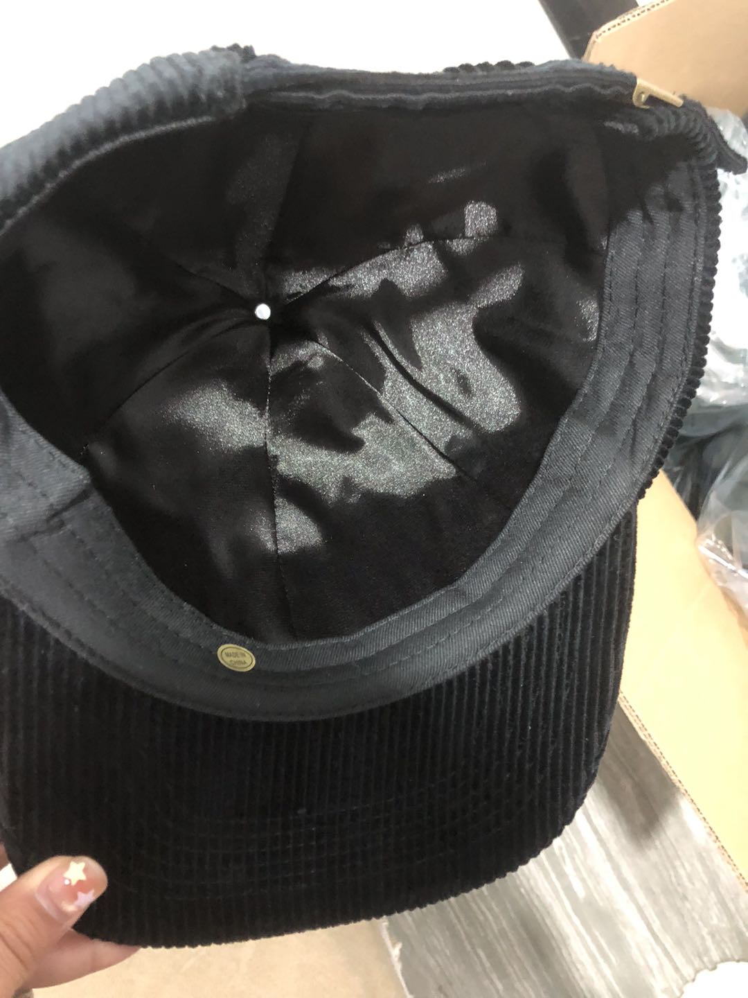 Hat-1908 Corduroy Baseball