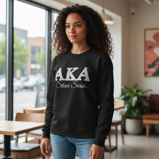 Sweatshirt-SIlver Soror
