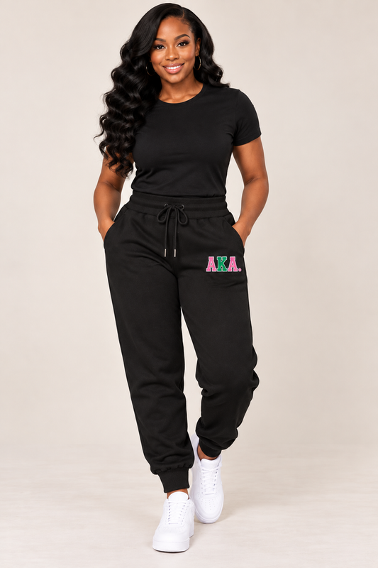 Joggers-AKA Black