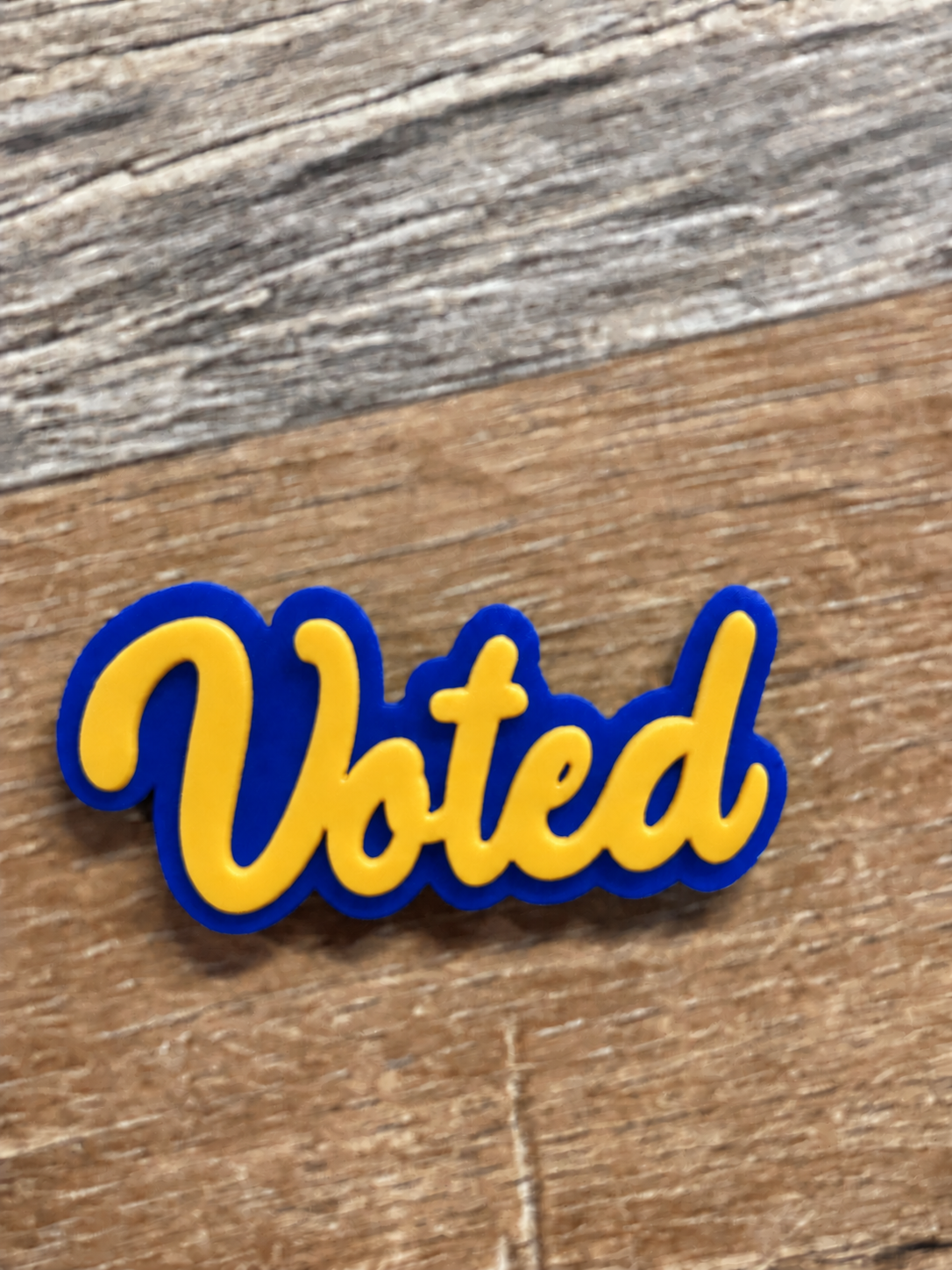 Voted Lapel Pin