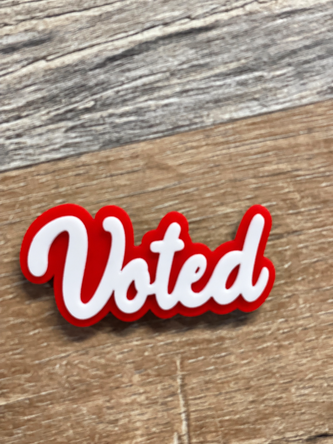 Voted Lapel Pin