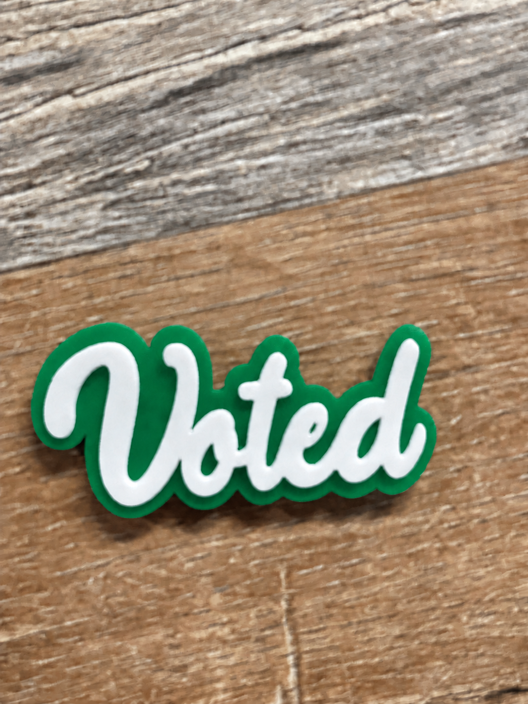 Voted Lapel Pin
