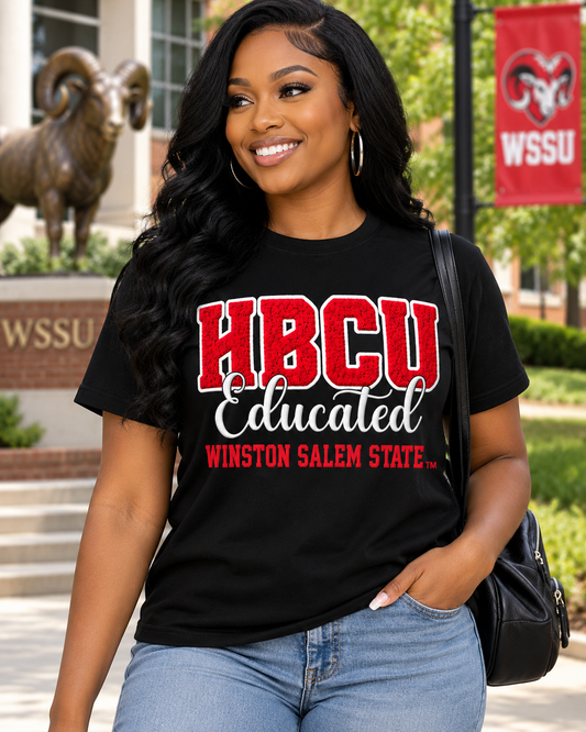 PRE-ORDER T-Shirt-HBCU Educated WSSU