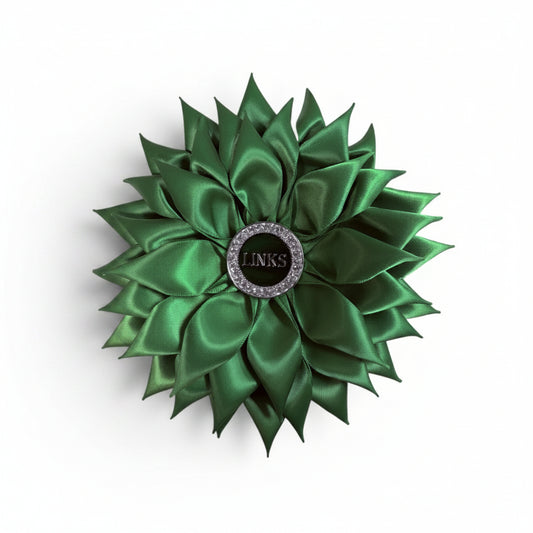 Brooch-Links Green