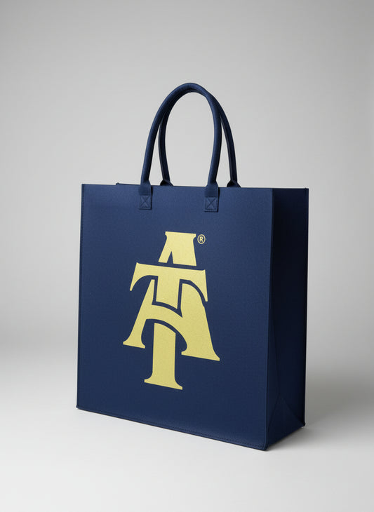 Bag-NC A&T Felt Reusable Shopping Bag (Large)