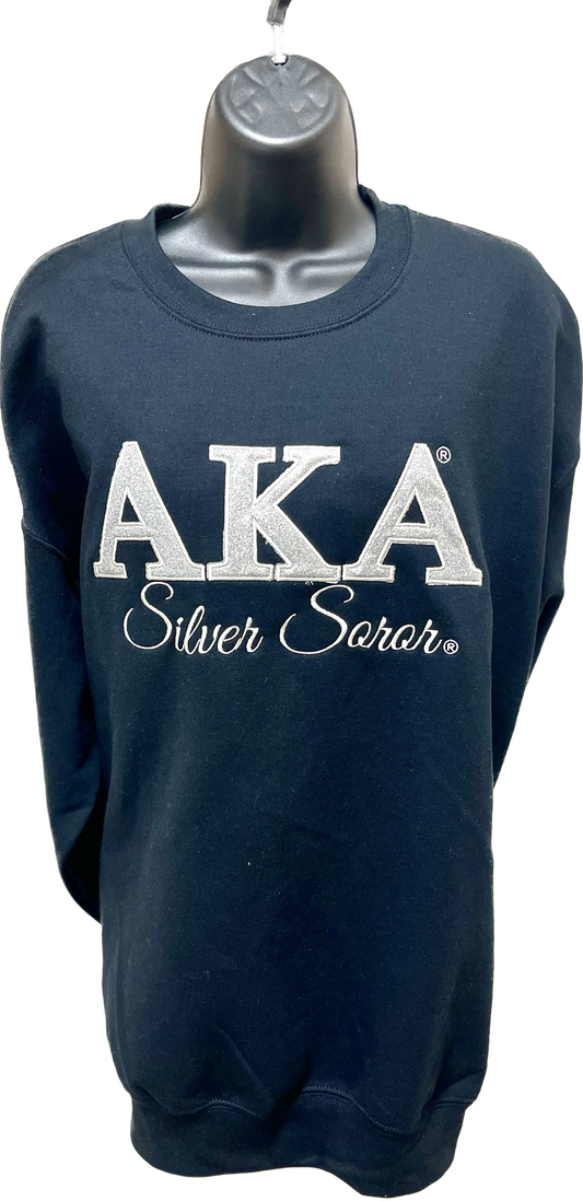 Sweatshirt-SIlver Soror