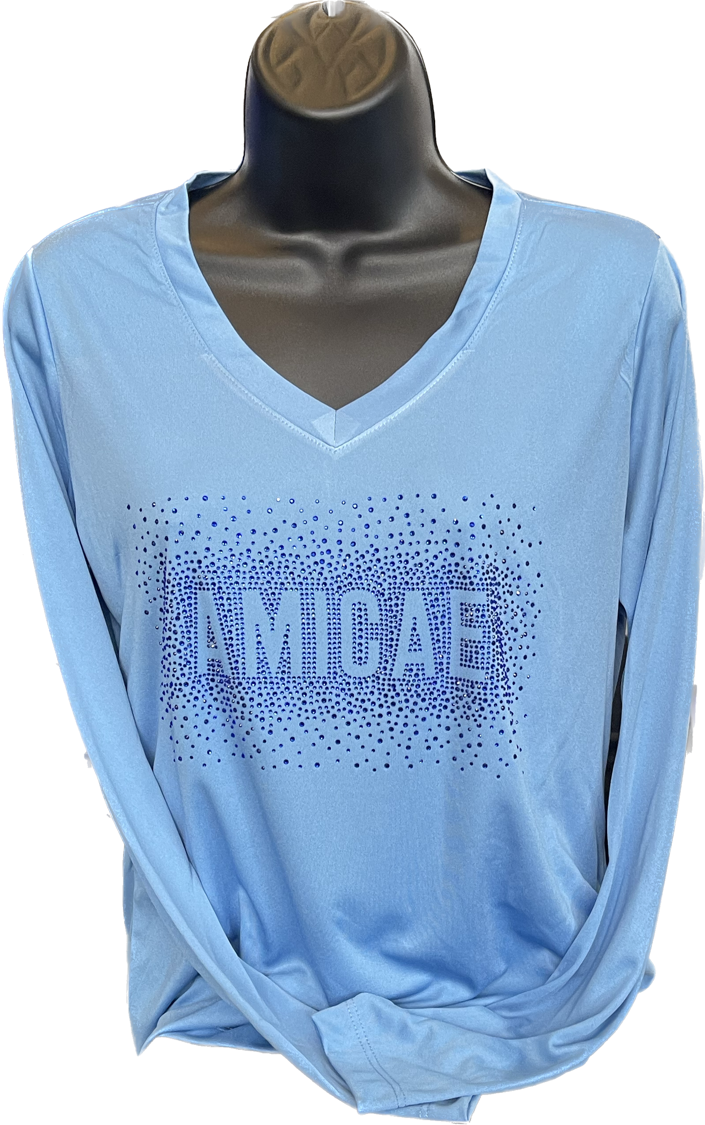 Amicae Rhinestone Long Sleeve Shirt