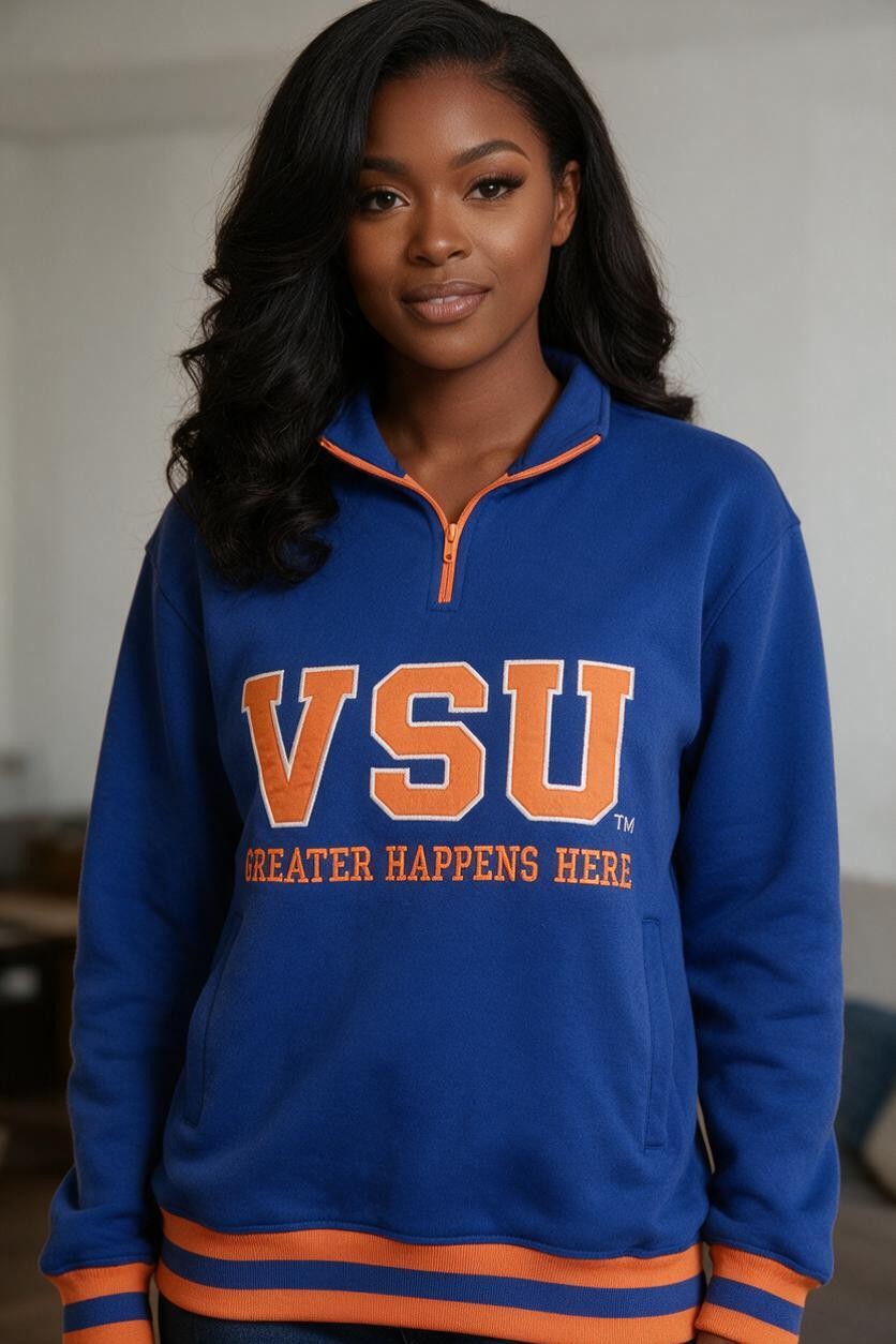 Sweatshirt-VSU Qtr Zip Unisex