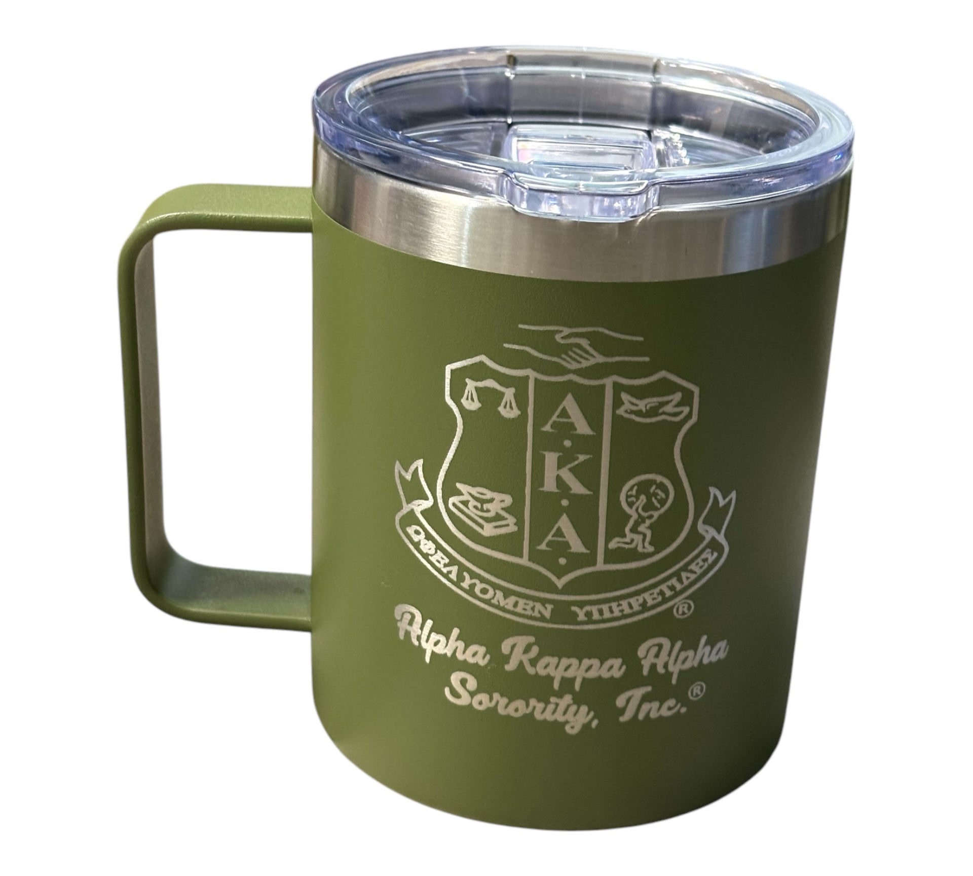 Greekgear Phi Kappa Sigma Mega Crest Coffee Mug White