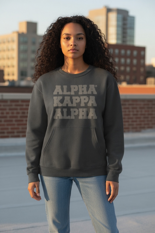 Sweatshirt-AKA Spelled Out